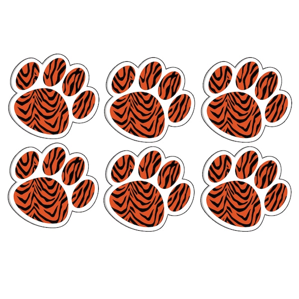 Ashley Productions Magnetic Whiteboard Eraser, Tiger Paw, PK6 10000 - main